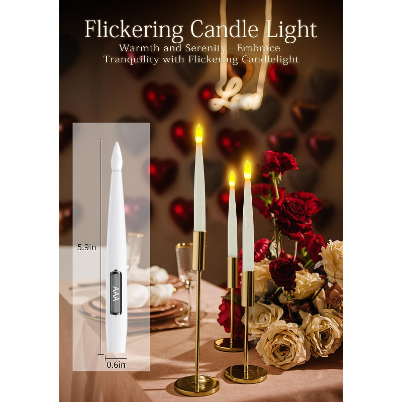 15 Pieces Floating Candles With Remote