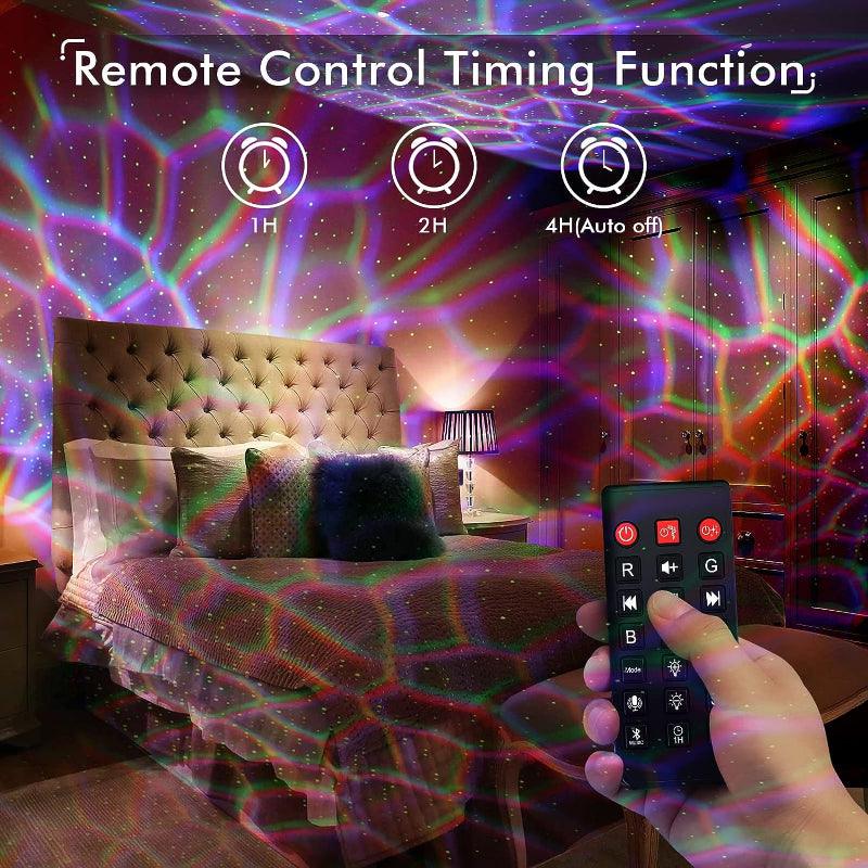 Galaxy Light Projector – Bluetooth Speaker for Relaxation