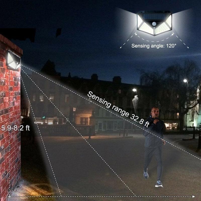 100 Solar Motion Sensor Light – Bright and Energy Efficient