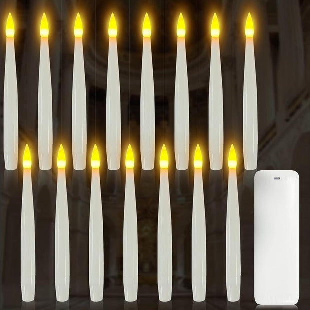 15 Pieces Floating Candles With Remote