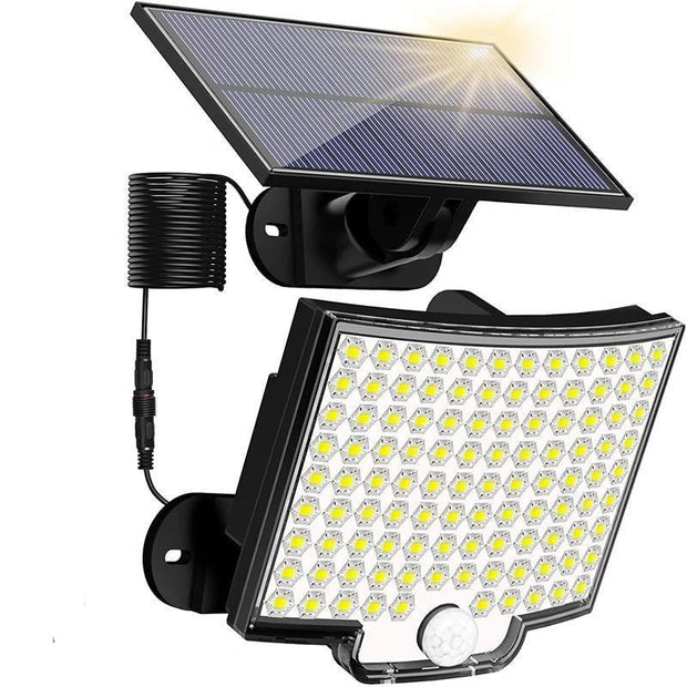 106 LED Outdoor Solar Light With Motion Sensor Light