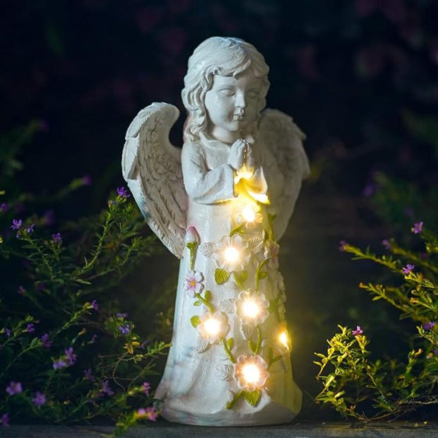 Solar Garden Lighting Statue
