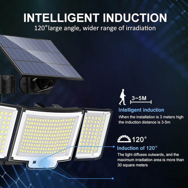 328 LED Solar Lamp Outdoor