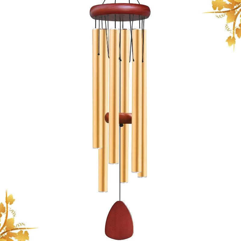 Outdoor Memorial Wind Chime With Teardrop Design