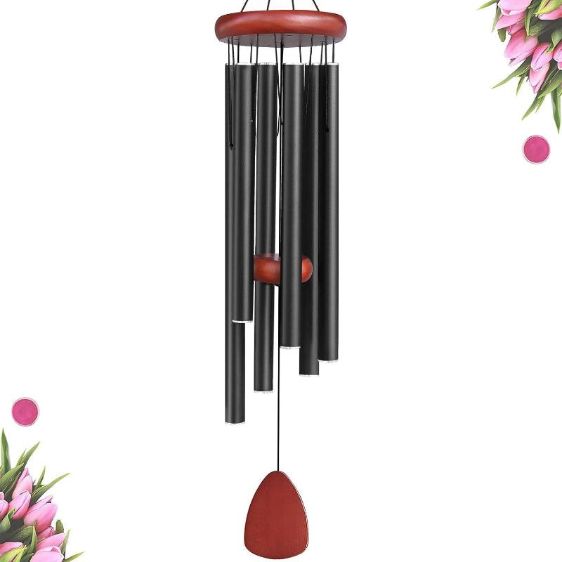 Outdoor Memorial Wind Chime With Teardrop Design