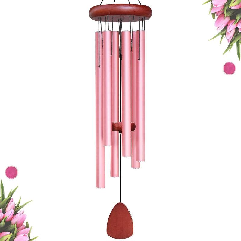 Outdoor Memorial Wind Chime With Teardrop Design