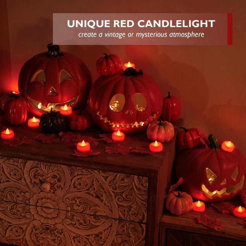 Battery Operated Candles For Halloween