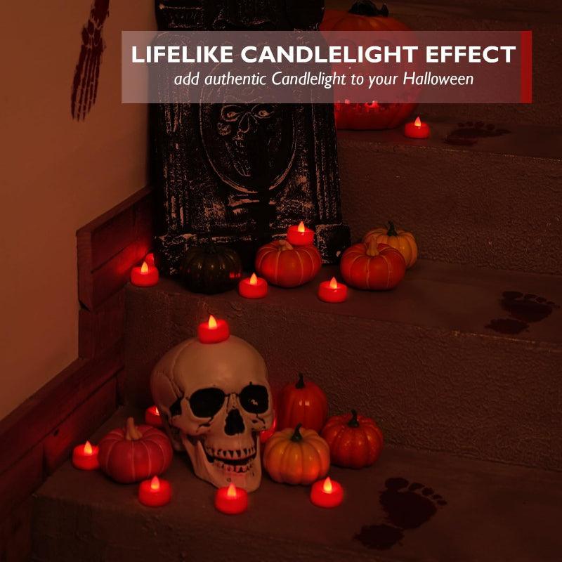 Battery Operated Candles For Halloween