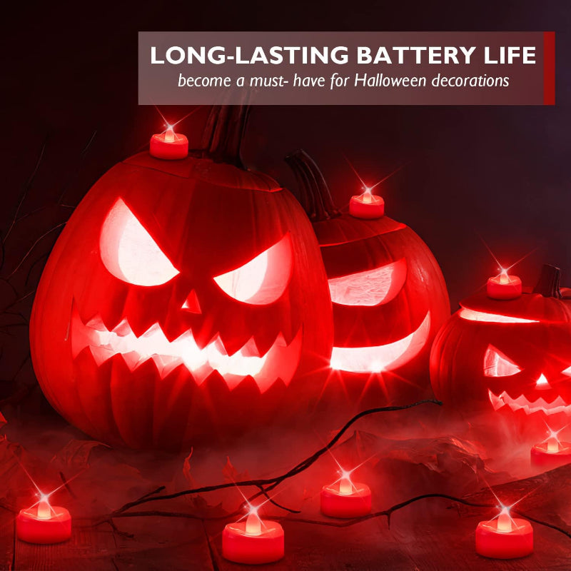 Battery Operated Candles For Halloween