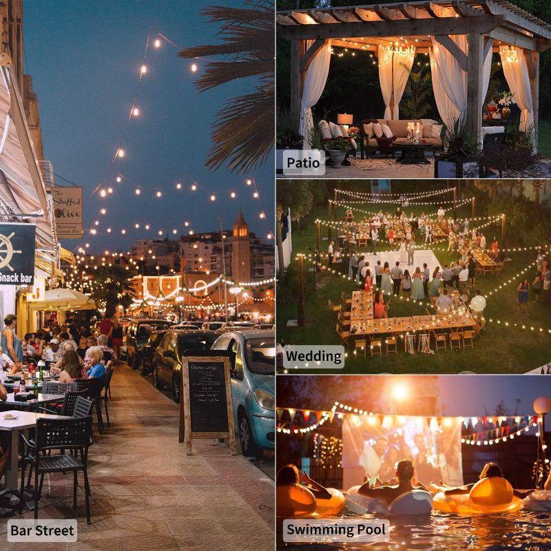 LED Outdoor String Lights – Waterproof and Shatterproof Design