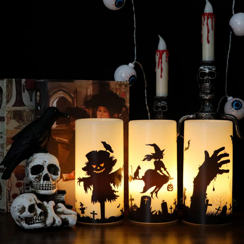 Halloween Flameless Votive Candles