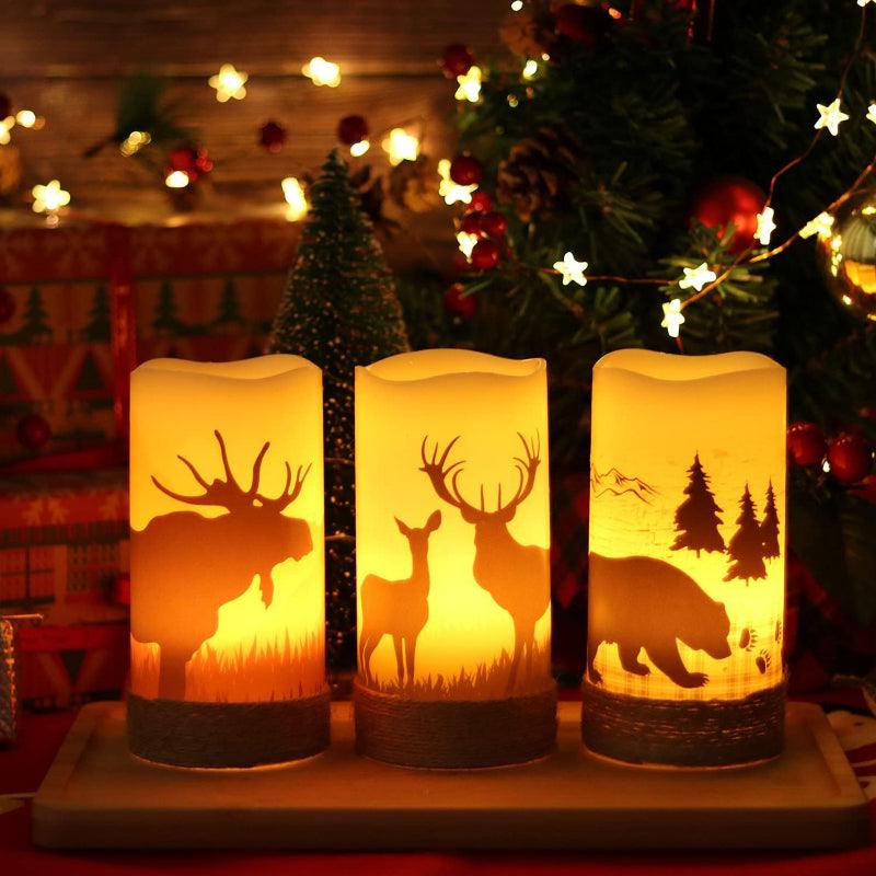 Halloween Flameless Candles – Spooky LED Decor for Indoors Outdoors