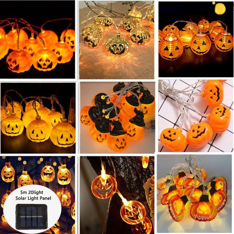 Halloween Solar Lights Outdoor LED Light