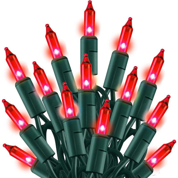 Incandescent Christmas Mini Tree String Lights