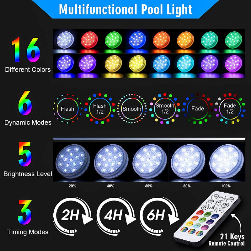 Led Floating Lights For Tub Bath
