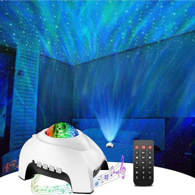 Night Light Projector And Bluetooth Speaker