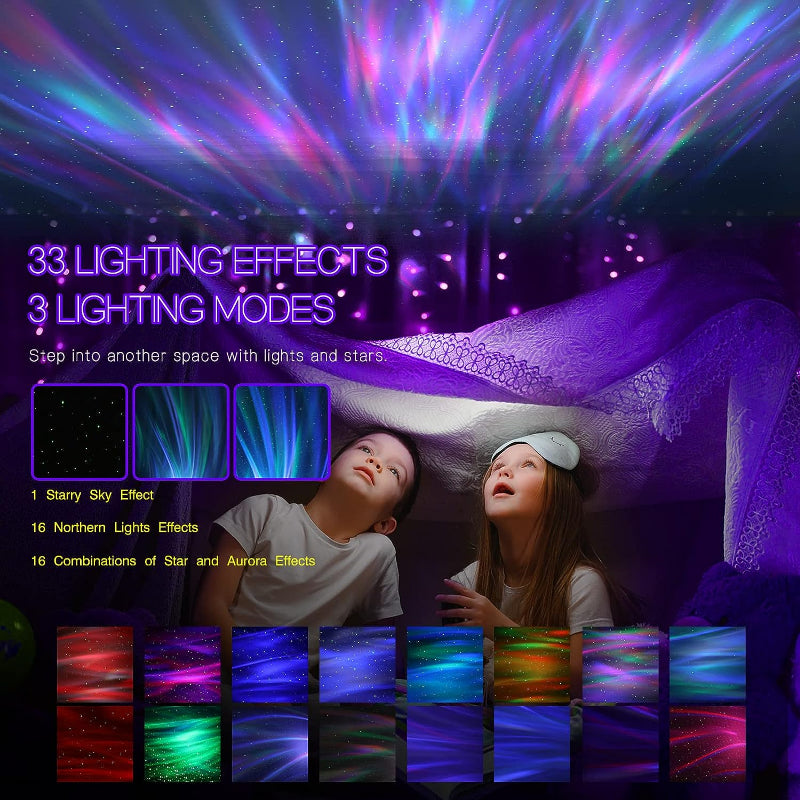 Northern Galaxy Light Aurora Projector With 33 Light Effects