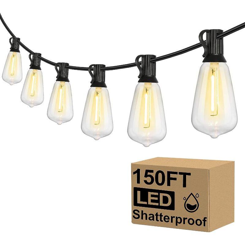 Outdoor String Shatterproof ST38 Vintage Edison Bulbs