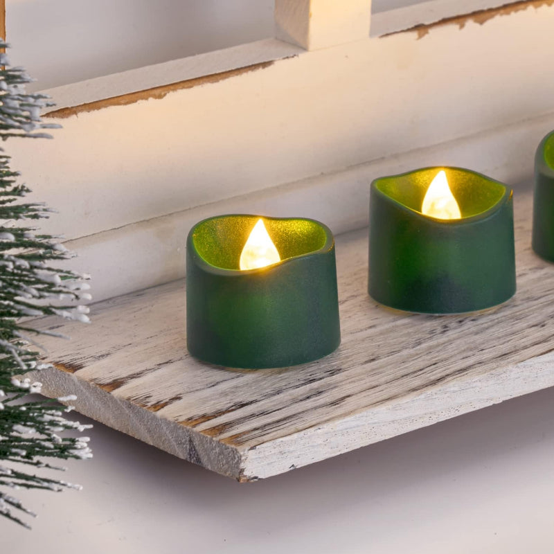 Pack Of 12 Battery Operated Lights Candles