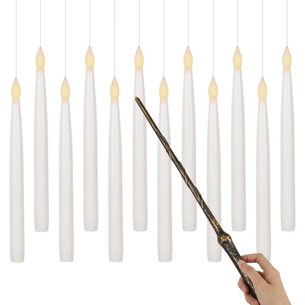Pack Of 12 Floating Candles With Remote