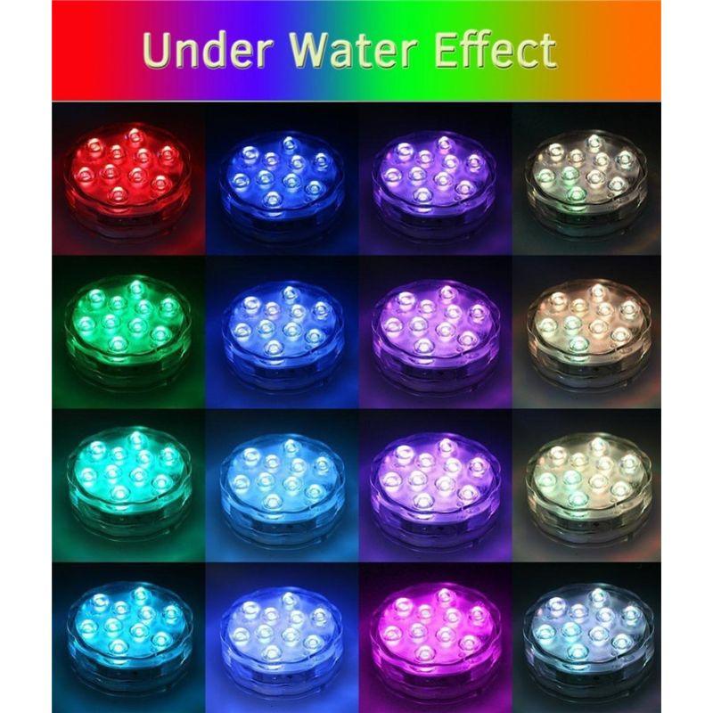 RGB Led Submersible Underwater Night Lamp