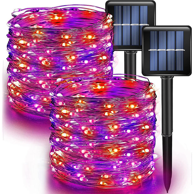 Solar Powered Fairy Lights With 8 Modes