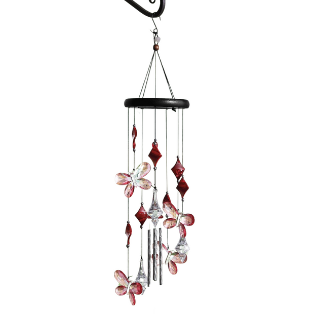 Hanging Colorful Butterfly Garden Chime With Graceful Sound