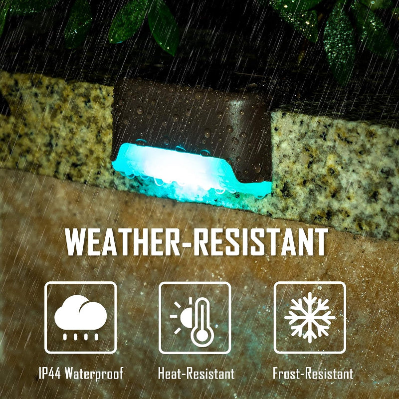 Waterproof Led Solar Lights For Outdoor Stairs