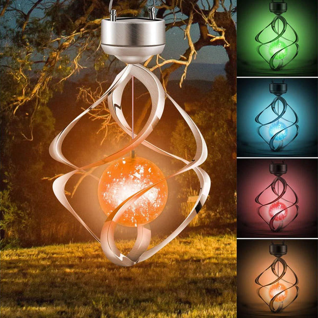 Solar Led Color Changing Wind Chime | Solar Lights for Outdoor Decoration