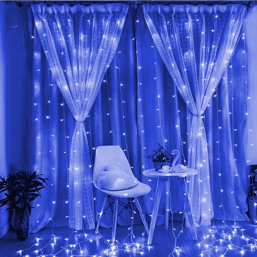 Curtain Lights String Fairy Lights – Solar Wind Led Chime