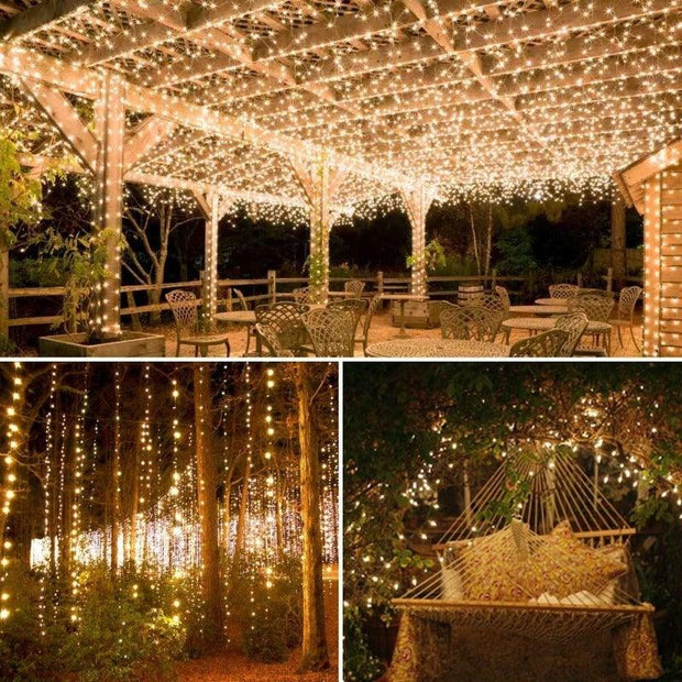 17-Meter String of Solar Powered Fairy Lights