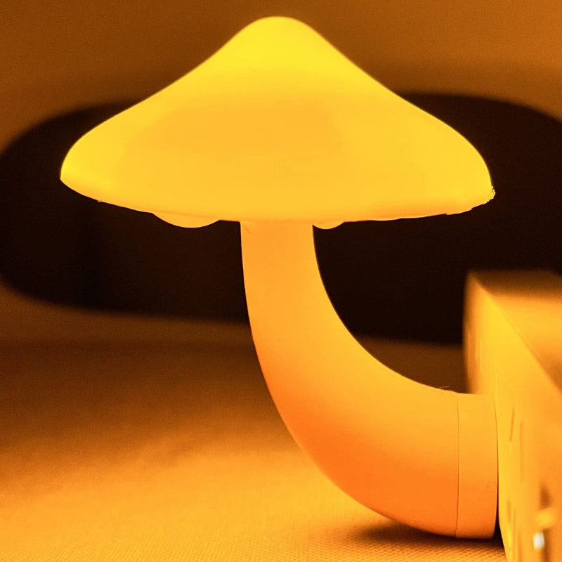Whimsical Mushroom Shaped Wall Lamp