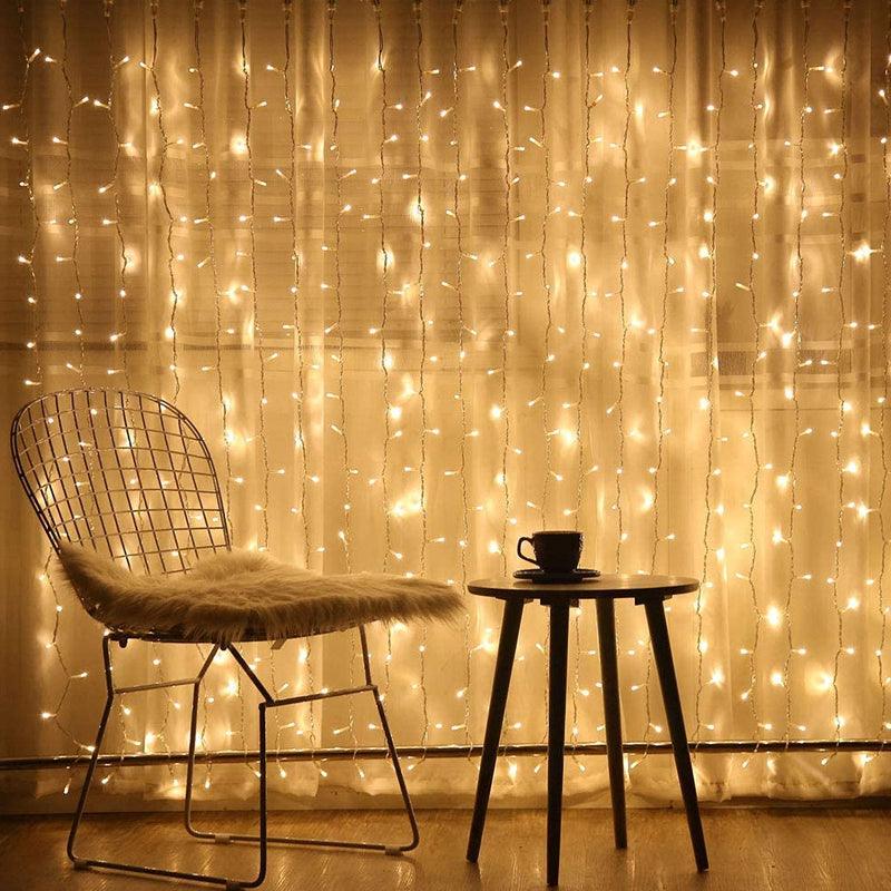 Curtain Lights String Fairy Lights – Solar Wind Led Chime