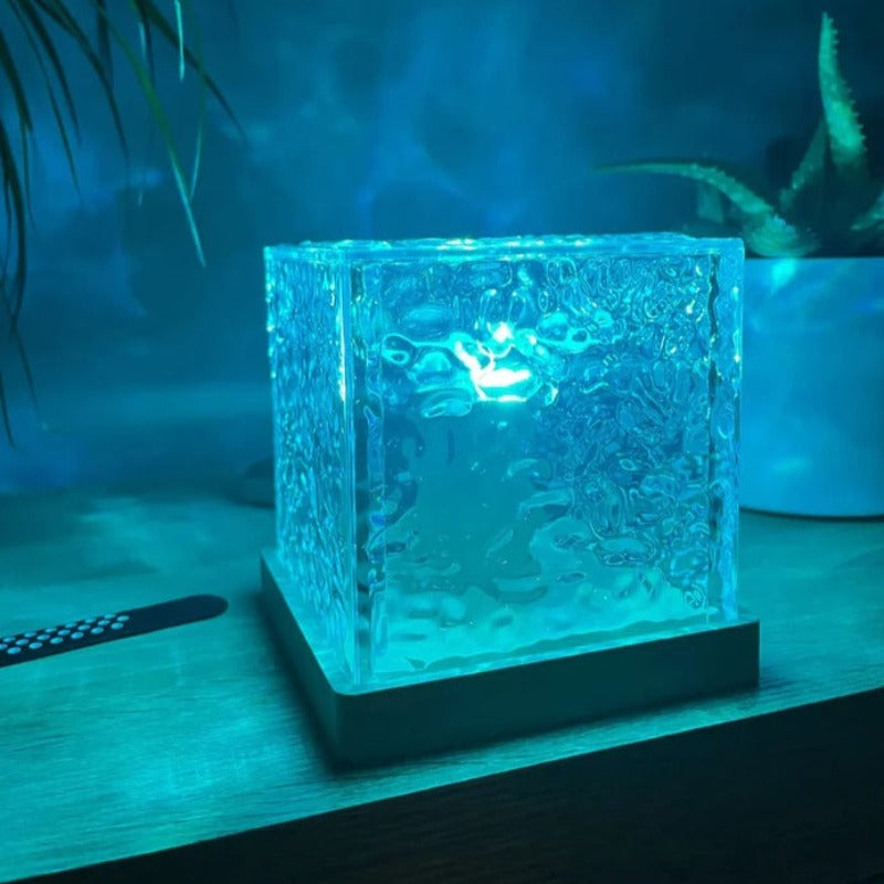 Tesseract Cube Illuminated By Mystique